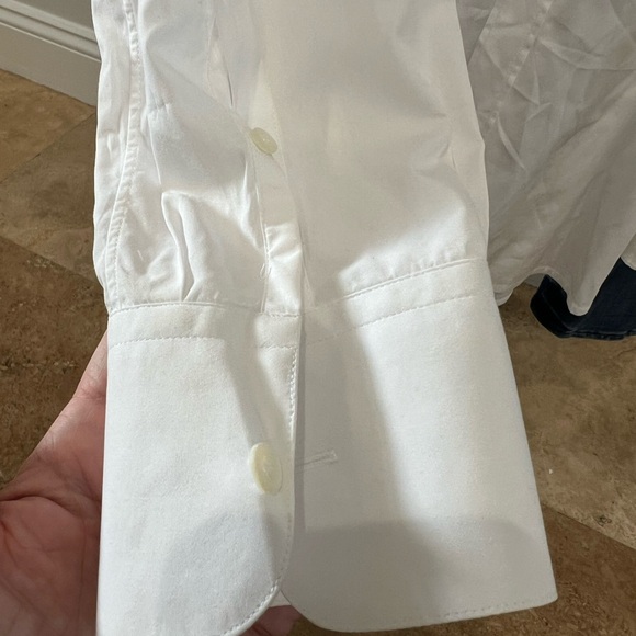 Dolce & Gabbana Gold 16 1/2 /42 white button up mens shirt - Picture 4 of 8